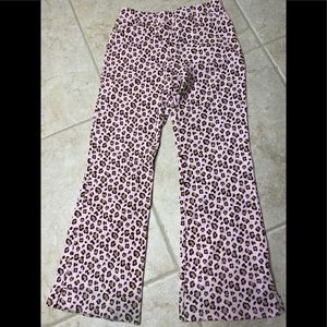 Gymboree leopard leggings